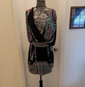 Xoxo  kimono  tunic  boho dress sz m